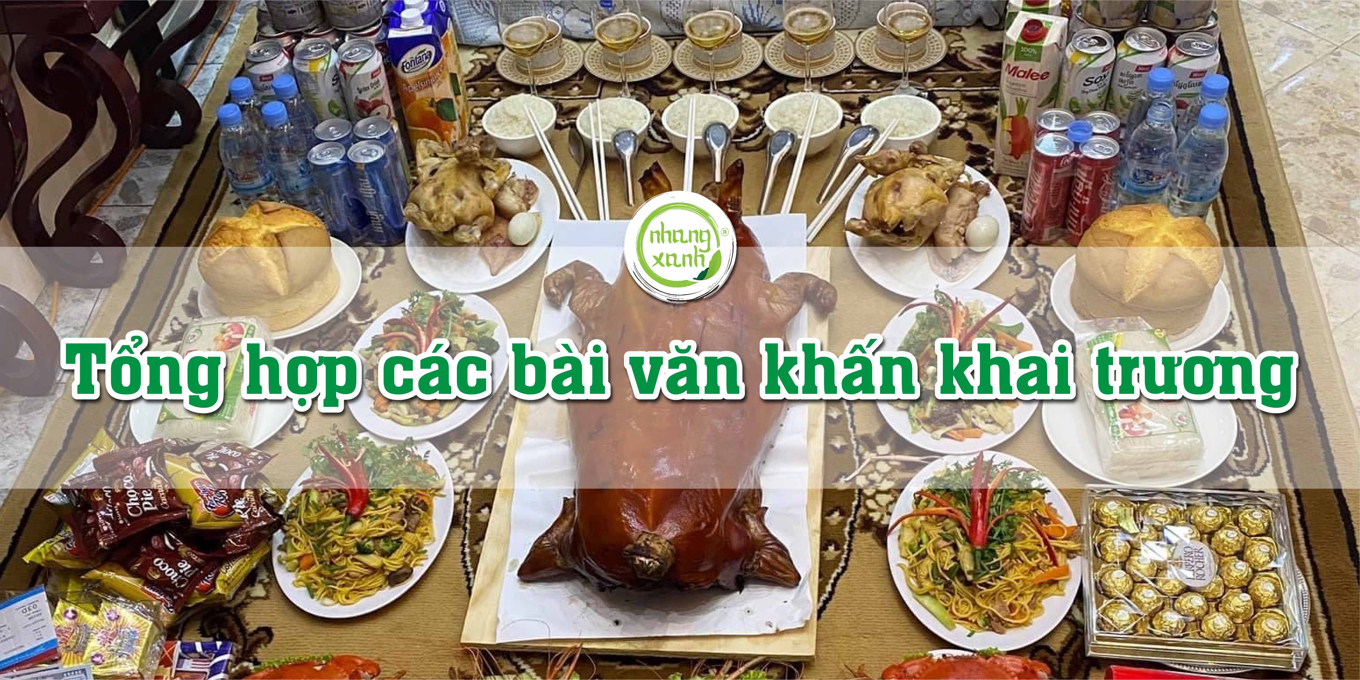 Tổng hợp các bài văn khấn khai trương