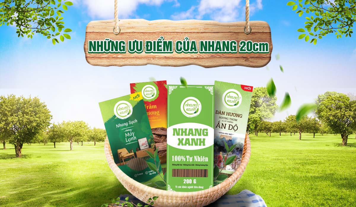 Những ưu điểm của Nhang 20cm (nhang hai tấc)